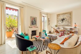 Penthouse avec Terrasse à Trastevere : Jusqu'à 4 personnes