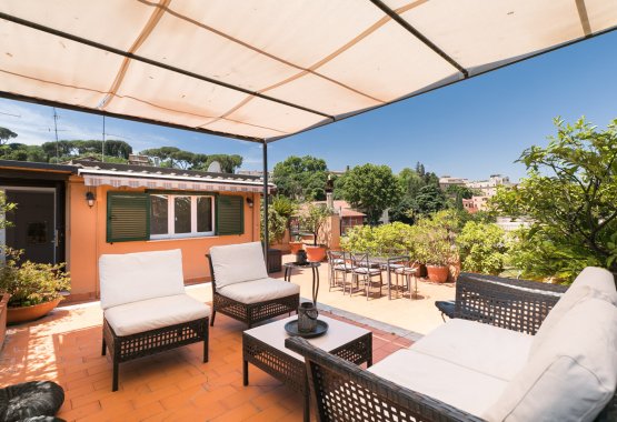 Trastevere terrace penthouse - Rome apartments rental